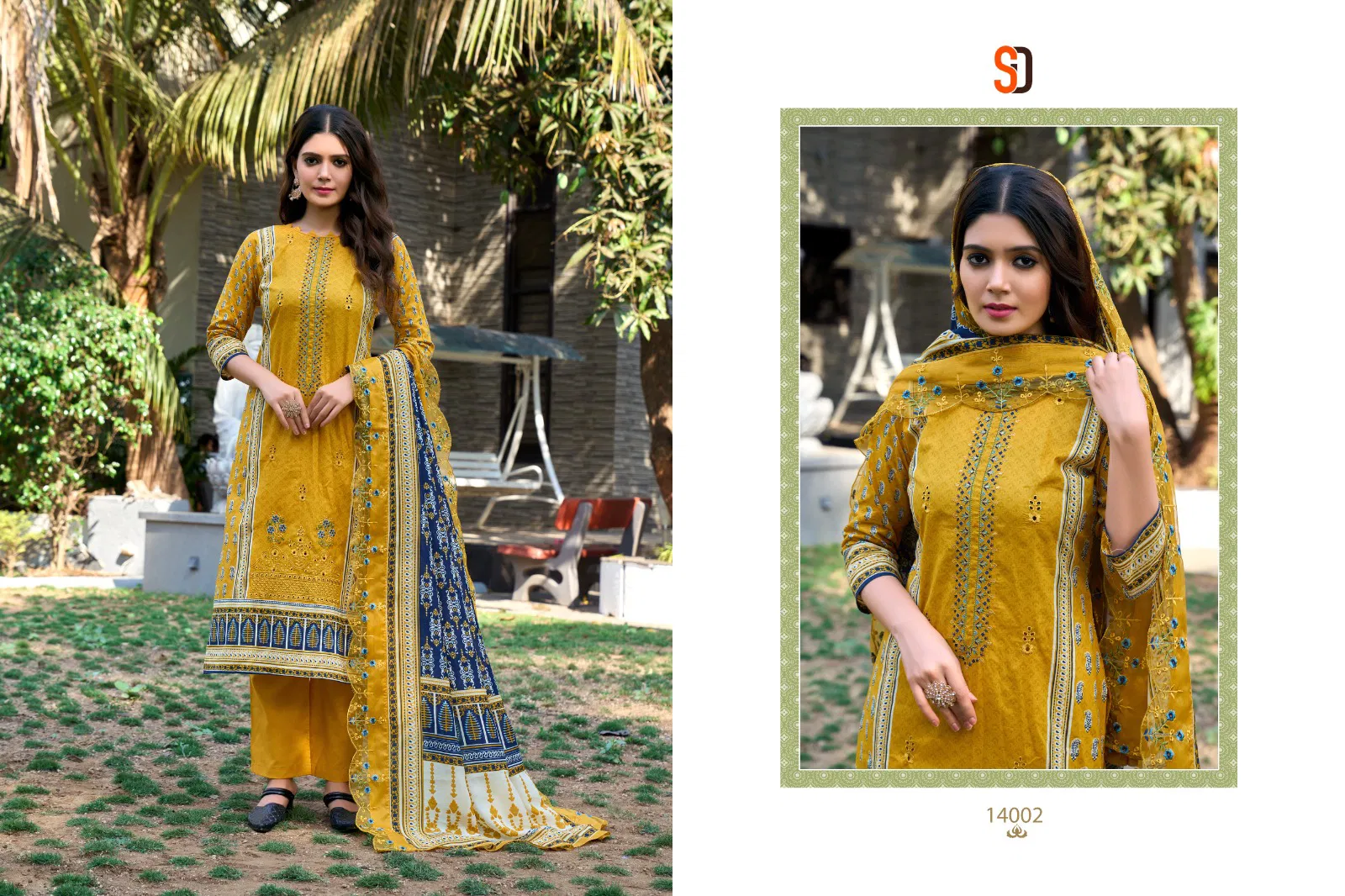 Bin Saeed Vol 14 By Shraddha Designer Cotton Dress Material Surat Wholesale Market